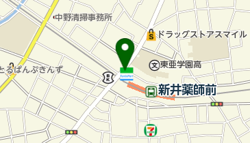 ナカノステレオの地図画像