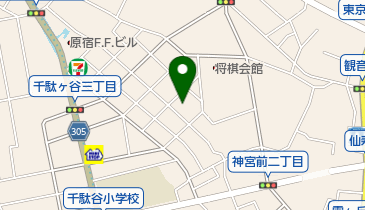 映画24区スクールの地図画像