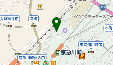 CBCキャリアカレッジの地図画像