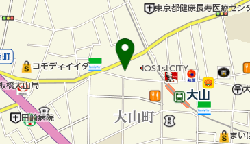 アエラス 大山店の地図画像
