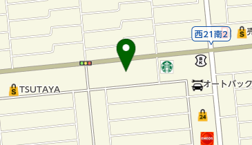 ライジング西帯広の地図画像