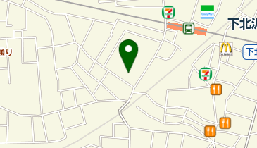 東京都民教会の地図画像