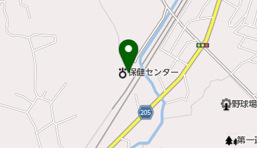 逗子市保健センターの地図画像