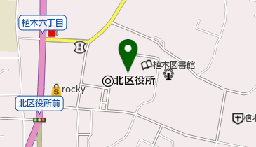 植木総合支所の地図画像