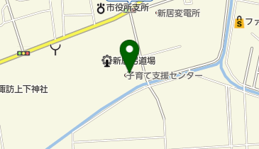 湖西市子育て支援センターの地図画像