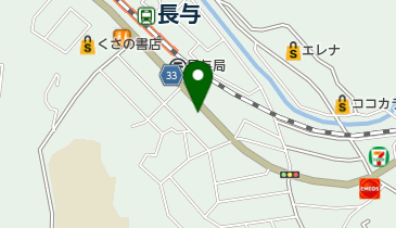 カトリック長与教会の地図画像