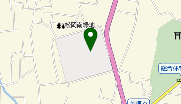 松本少年刑務所の地図画像