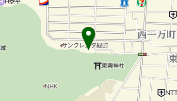 松山市役所 都市整備部 道路管理課長 緑町詰所の地図画像