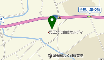 本庄市 児玉文化会館・セルディの地図画像