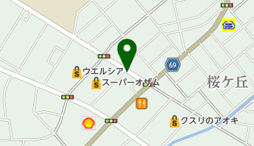 雄飛株式会社の地図画像