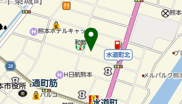 財団法人簡易保険加入者協会 九州本部の地図画像