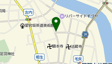 天理教北の荘分教会の地図画像