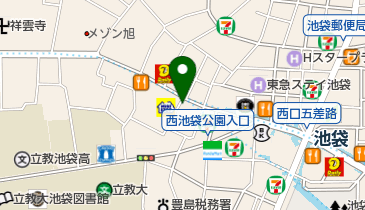 東京セミナー学院 池袋(東京)会場の地図画像