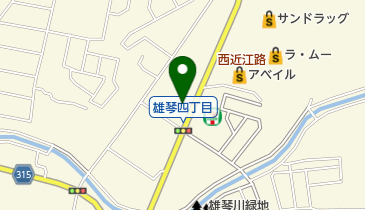 滋賀建機株式会社 雄琴営業所の地図画像