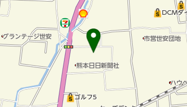 新聞博物館の地図画像