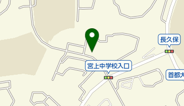 あたご学童保育所の地図画像
