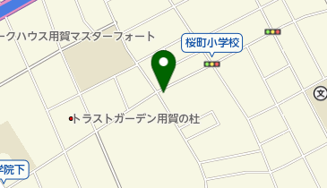 深沢自転車等保管所の地図画像