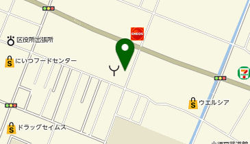 西村自動車商会の地図画像