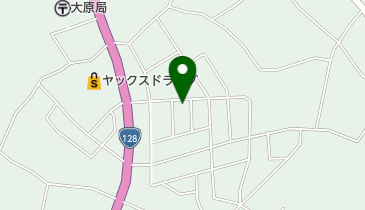 ごじゃ箱 大原店の地図画像