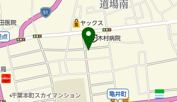 羔幼稚園の地図画像