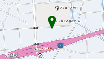 磐田市民文化会館「かたりあ」の地図画像