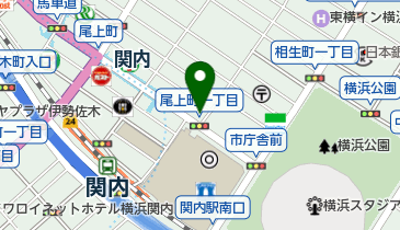 横浜信用金庫 本店営業部の地図画像