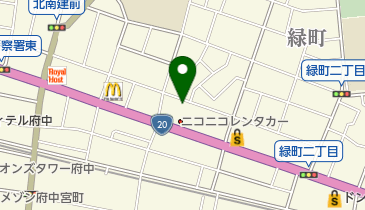 府中FLIGHT(フライト)の地図画像