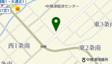 中標津カトリック教会の地図画像