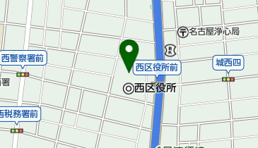 西保健所の地図画像