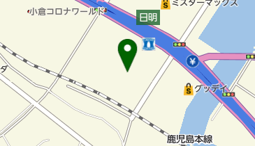 ラーメン食堂 ろくの家 西港本店の地図画像