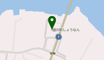 道の駅 しょうなん 農産物直売所の地図画像