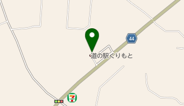 道の駅 くりもと 紅小町の郷 農産物直売所の地図画像