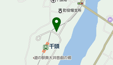 cafe うえまる千頭駅前店の地図画像