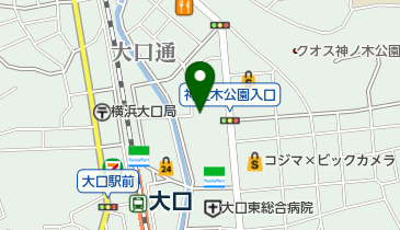 おたからや MEGAドン・キホーテUNY大口店の地図画像