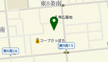 パチンコひまわり 帯広店の地図画像