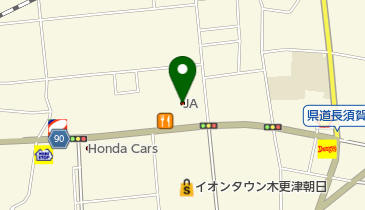 木更津市農業協同組合 生活館の地図画像