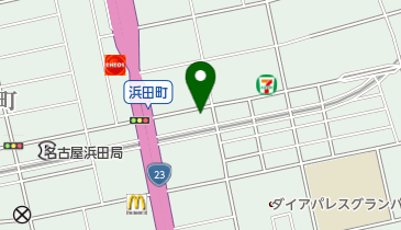 やきとり家美濃路 浜田店の地図画像