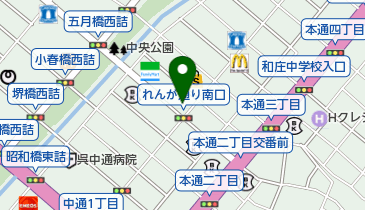 福屋 呉店の地図画像