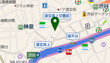 THE ALLEY(ジ アレイ) 渋谷道玄坂店の地図画像