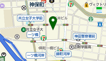 バンゲラズ キッチン 神保町の地図画像