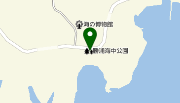 新勝浦市漁業協同組合 海中公園直売所の地図画像