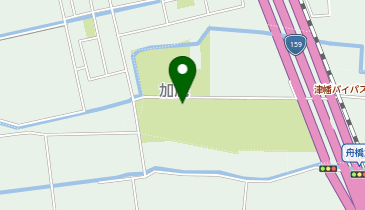 あがた公園の地図画像