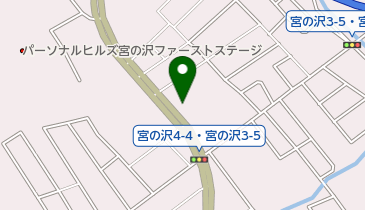 楽一北海道免税店の地図画像