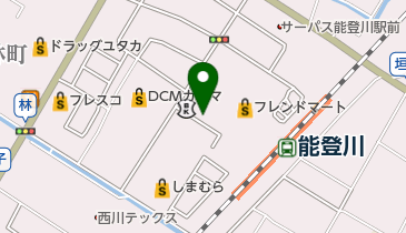 湖東信用金庫 能登川支店の地図画像