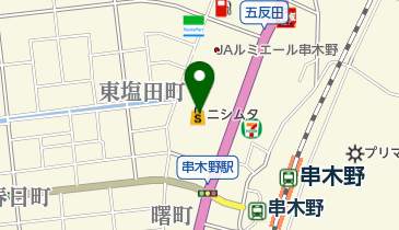 サンゲームス 串木野店の地図画像