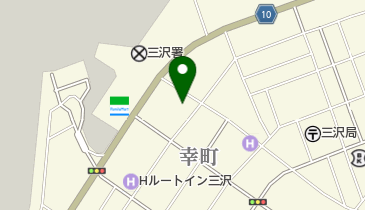 ライジング三沢の地図画像