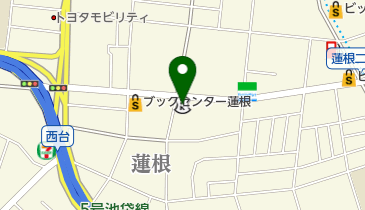 西京信用金庫 蓮根支店の地図画像