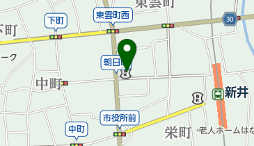 第四銀行 新井支店の地図画像