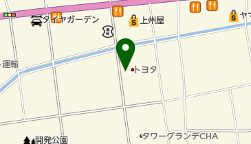福井トヨタ 開発店の地図画像