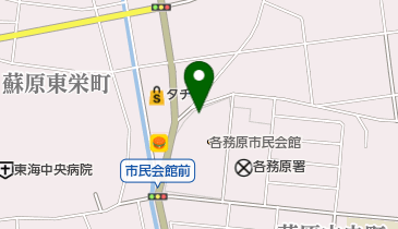 プリニーの文化会館(各務原市文化会館)の地図画像